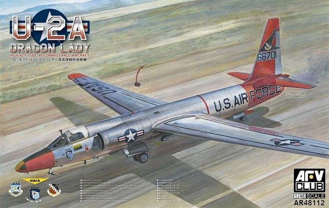 1/48 U2A Dragon Lady High-Altitude Recon Aircraft