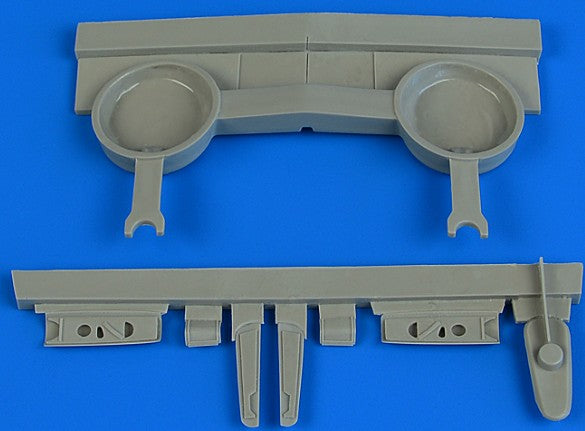 1/48 P40B Warhawk Wheel Bay For ARX