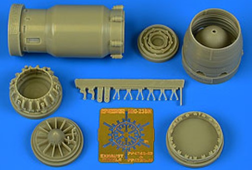 1/48 MiG23BN Late Exhaust Nozzle Opened For TSM (D)