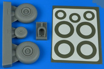 1/48 Do217N Early B Wheels & Paint Masks For ICM (D)