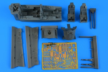 1/48 F15B Eagle Cockpit Set For LNR (D)