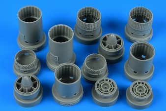 1/48 F4B/N/C/D Phantom II Exhaust Nozzles For HSG (Resin)