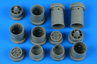 1/48 F4B/N/C/D Phantom II Exhaust Nozzles For ACY (Resin)