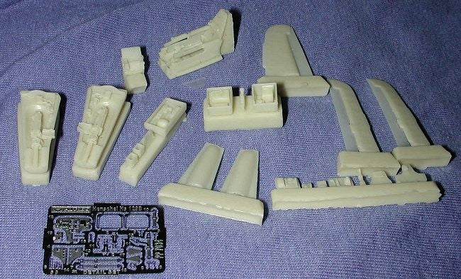 1/72 HS129B Detail Set For RVL & ITA (D)