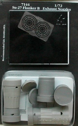 1/72 Su27 Flanker B Exhaust Nozzles For HSG (D)