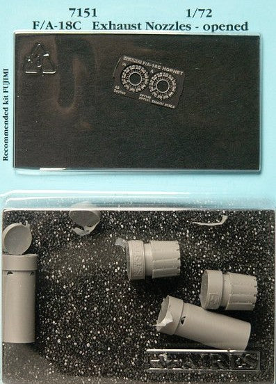 1/72 F/A18C Exhaust Nozzles Opened For FJM (D)
