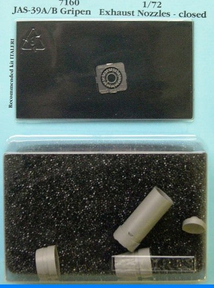 1/72 JAS39A/B Gripen Exhaust Nozzles Closed For ITA (D)