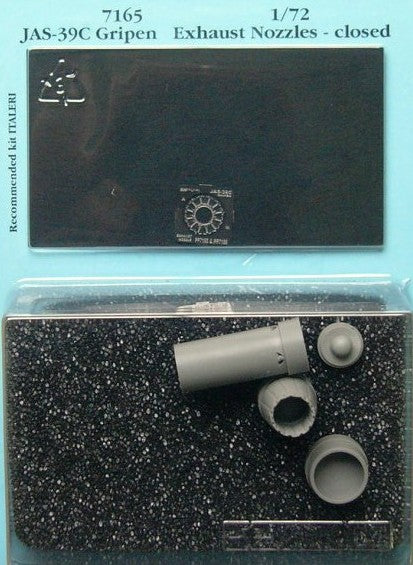 1/72 JAS39C Gripen Exhaust Nozzles Closed For ITA (D)