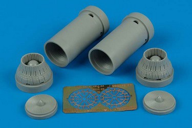 1/72 F14A Exhaust Nozzles Closed For FJM (D)