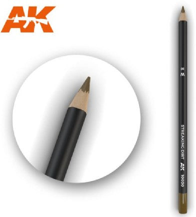 Weathering Pencils: Streaking Dirt (5/Bx)