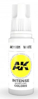 White Acrylic 3G Paint 17ml Bottle