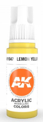 Lemon Yellow 3G Acrylic Paint 17ml Bottle