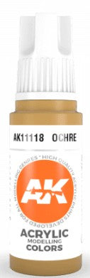 Ocher 3G Acrylic Paint 17ml Bottle