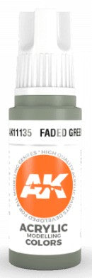 Faded Green 3G Acrylic Paint 17ml Bottle