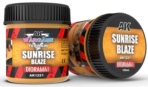 Wargame Terrain: Sunrise Blaze Texture Acrylic 100ml Bottle