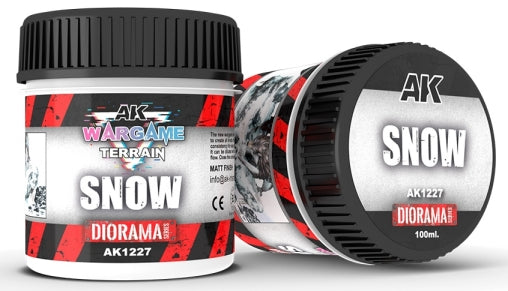 Wargame Terrain: Snow Texture Acrylic 100ml Bottle