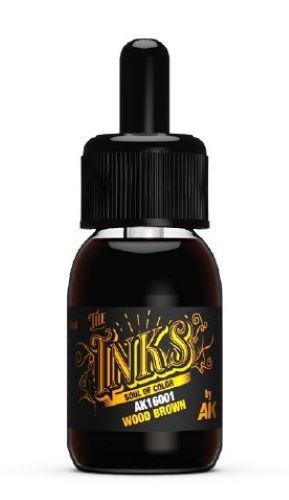 Inks: Wood Brown Acrylic 30ml Bottle