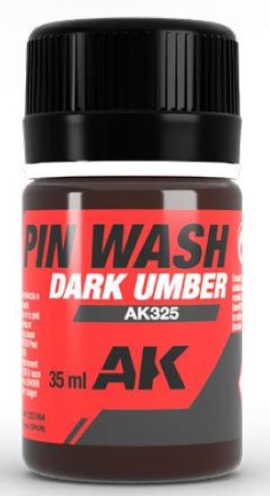 Dark Umber Pin Wash Enamel 35ml Bottle