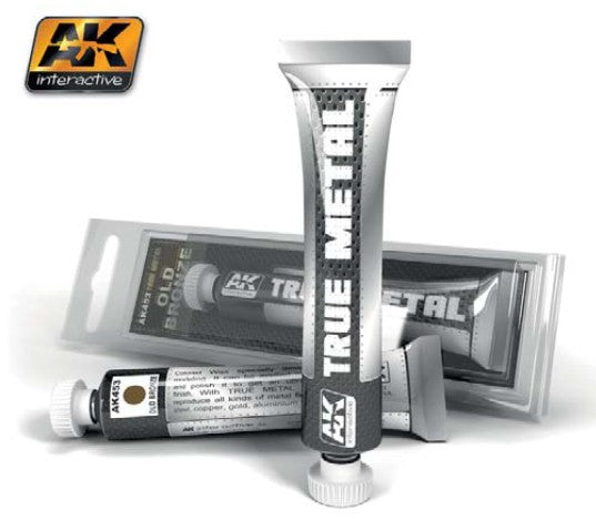 True Metal: Old Bronze Wax Paint 20ml Tube