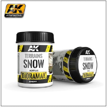 Diorama Series: Terrains Snow Texture Acrylic 250ml Bottle