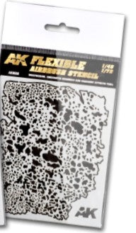 Flexible Airbrush Stencil for 1/48, 1/72