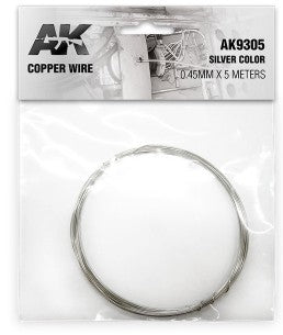 Copper Wire 0.45mm x 5 meters (Silver)