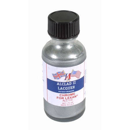 1oz. Bottle Chrome Lacquer for Lexan