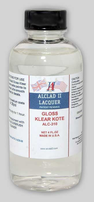 4oz. Bottle Gloss Clear Coat