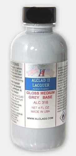 4oz. Bottle Gloss Medium Grey Base
