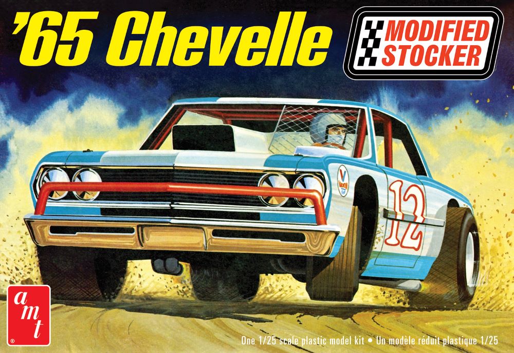 1/25 1965 Chevelle Modified Stocker Race Car