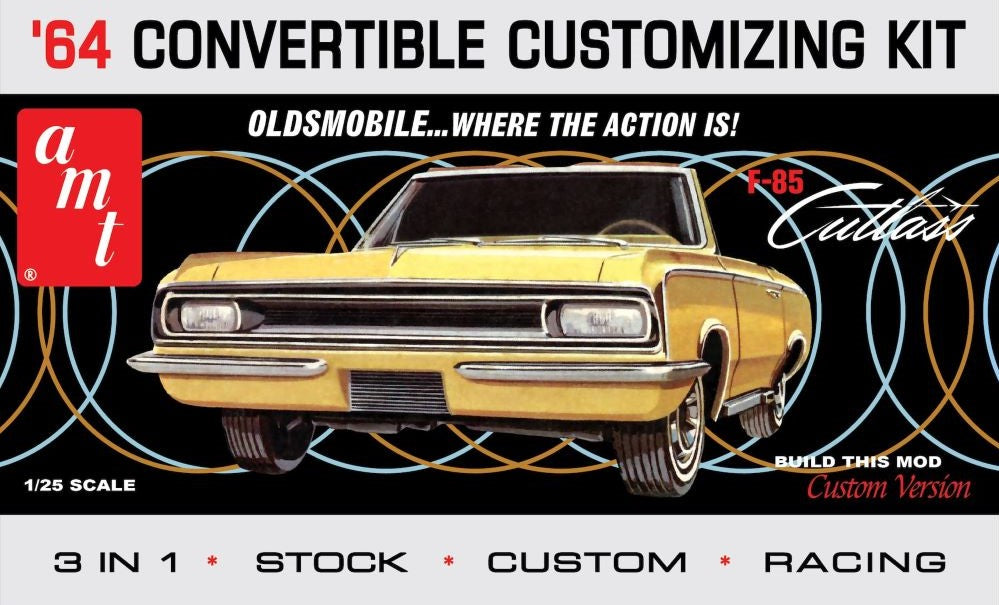 1/25 1964 Olds Cutlass F85 Convertible