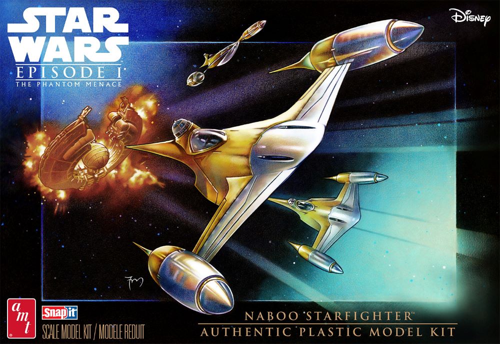 1/48 Star Wars Episode I The Phantom Menace: N1 Naboo Starfighter (Snap)