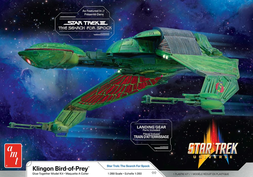 1/350 Star Trek The Search For Spock Klingon Bird of Prey