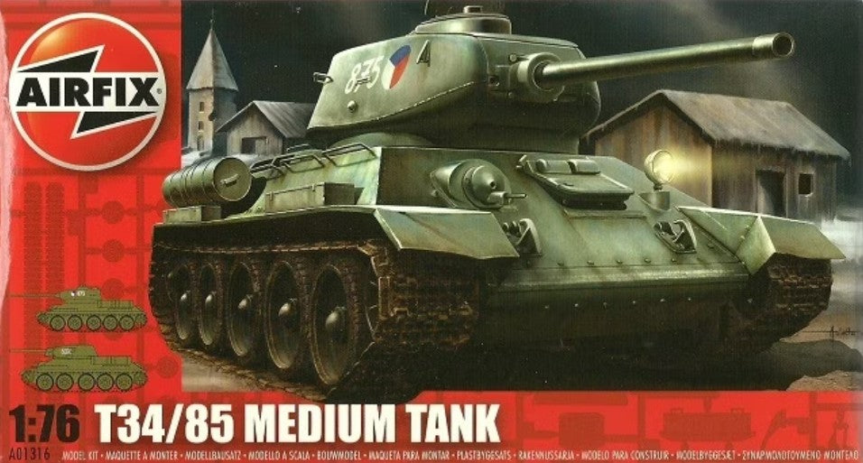 1/76 T34/85 Medium Tank