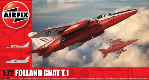1/72 Folland Gnat T1 Jet Trainer Aircraft