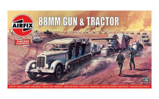 1/76 88mm Gun & Tractor