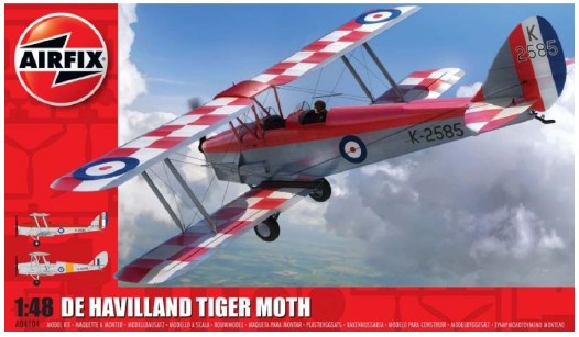 1/48 DeHavilland Tiger Moth BiPlane