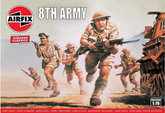 1/76 WWII British 8th Army Figure Set (49)