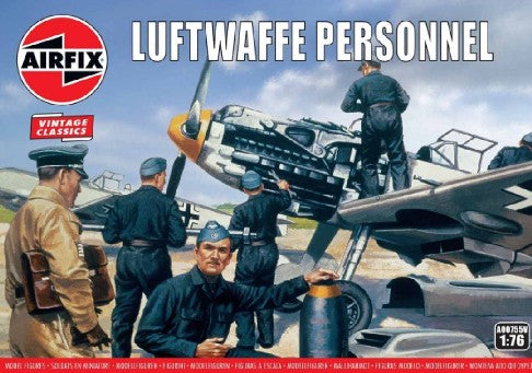 1/76 WWII Luftwaffe Personnel Figure Set (48)