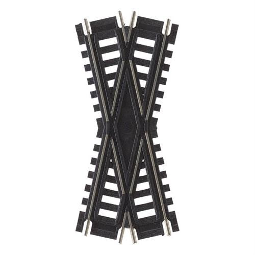 HO Code 100 25 Degree Custom-Line Crossing
