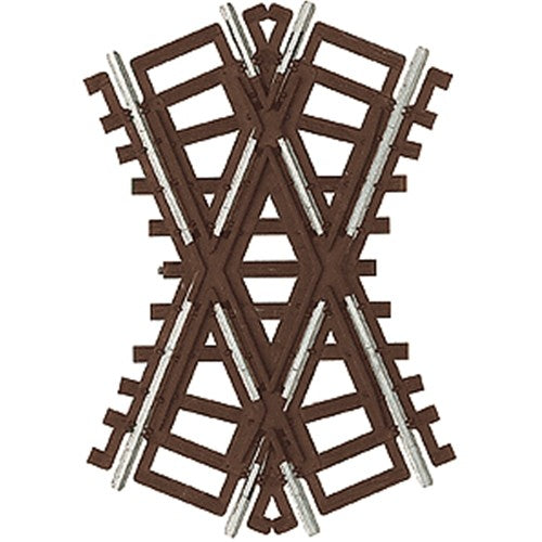 HO Code 83 25 Degree Crossing