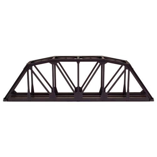 HO Code 83 18" Through Truss Bridge Kit (Black)