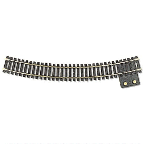 HO Code 100 18" Radius Terminal Snap Track