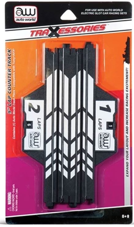 HO 9" Lap Counter Track (1pk)