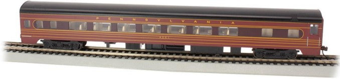 HO 85' Smooth-Side Coach w/Lighted Interior Pennsylvania #4251