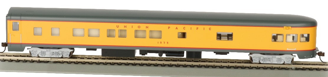 HO 85' Smooth-Side Observation w/Lighted Interior Union Pacific #1575