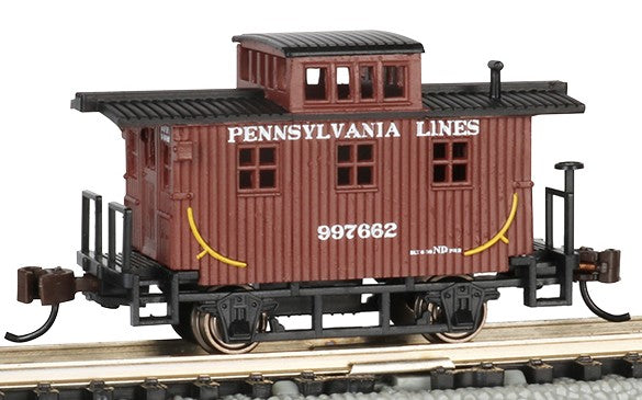 N Old-Time Caboose Pennsylvania Lines