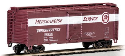 HO 40' Boxcar Pennsylvania #92496 Merchandise Service