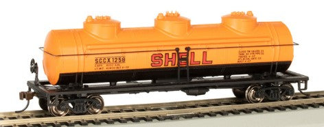 HO 40' 3-Dome Tank Car Shell #1258