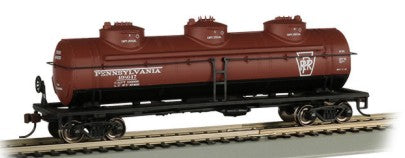 HO 40' 3-Dome Tank Car Pennsylvania #498647